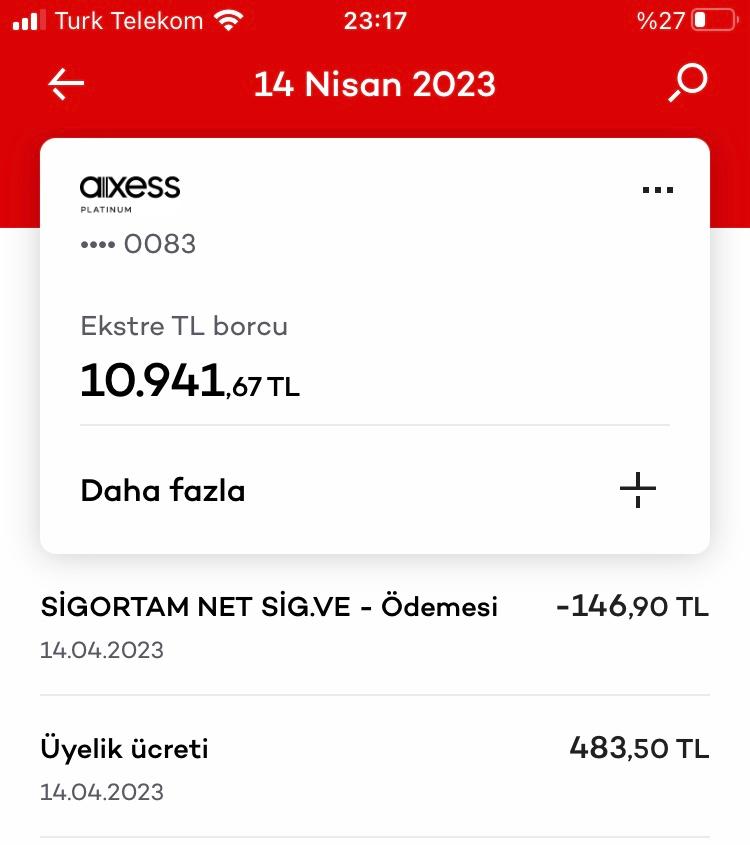 Akbank Kart Aidat Creti Al Nmas Ikayetvar