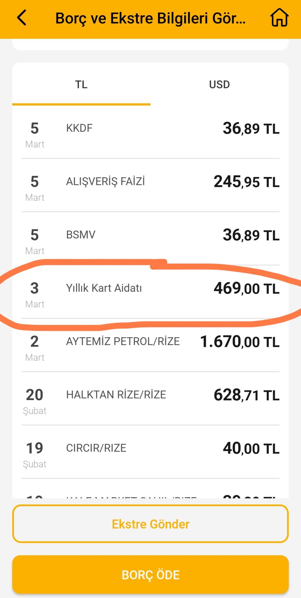 Vak Fbank Haks Z Kart Aidat Creti Kesintisi Ikayetvar