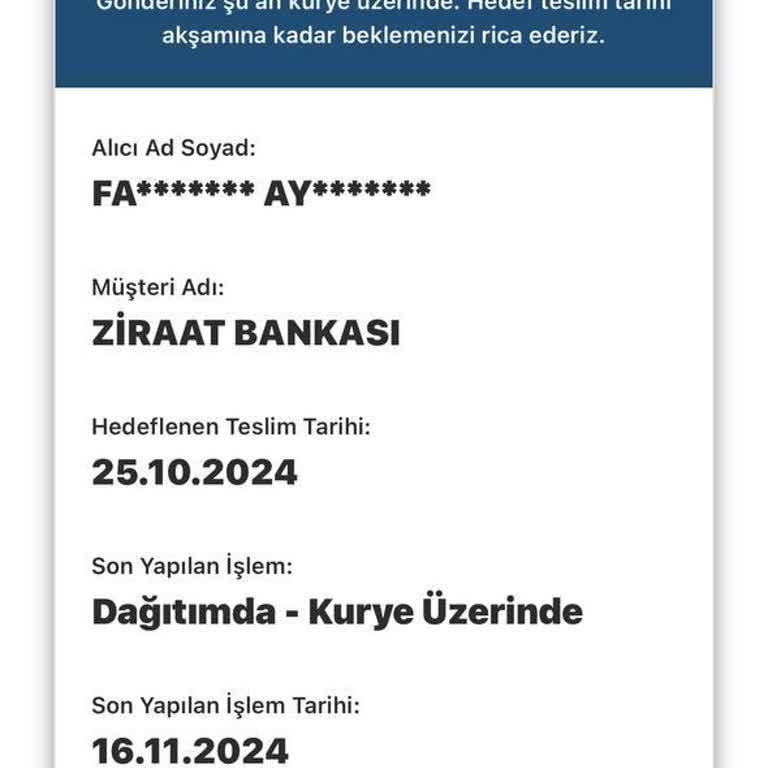 Ziraat Bankası Kartımın Teslimatı Neden Bu Kadar Gecikti Şikayetvar