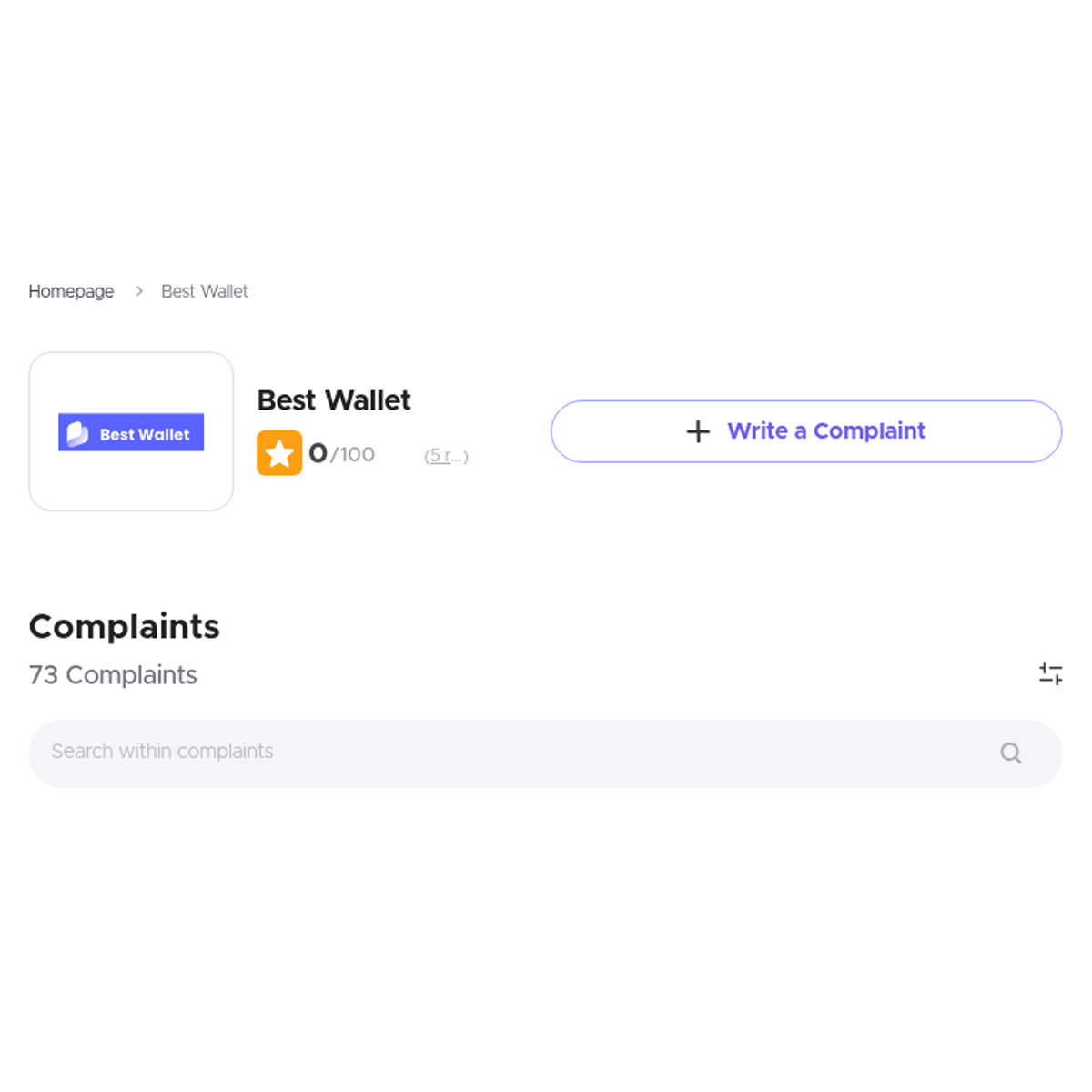 Best Wallet Read Customer Complaints and Reviews - 2/3 - Xolvie