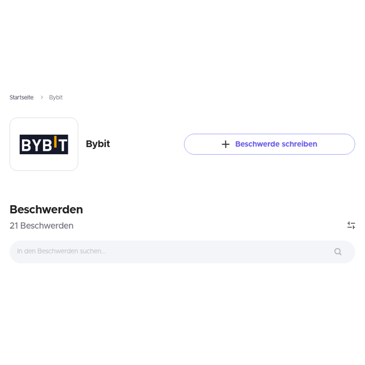 Bybit Bewertungen, Erfahrungen, Beschwerden und Reklamationen - Xolvie
