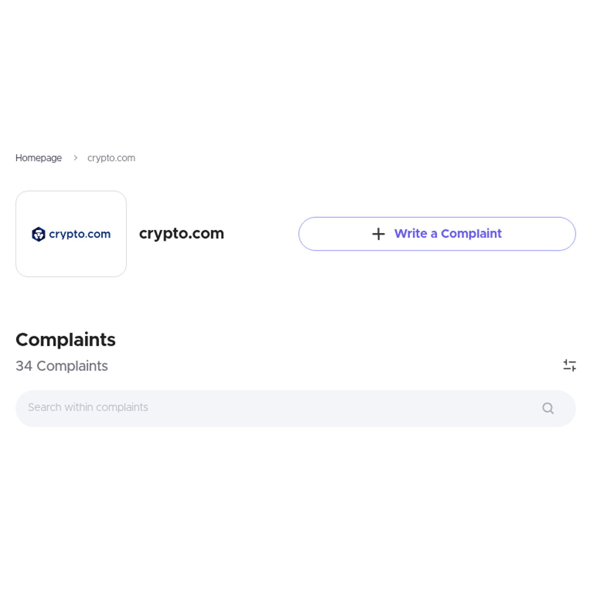 crypto.com Read Customer Complaints and Reviews - Xolvie