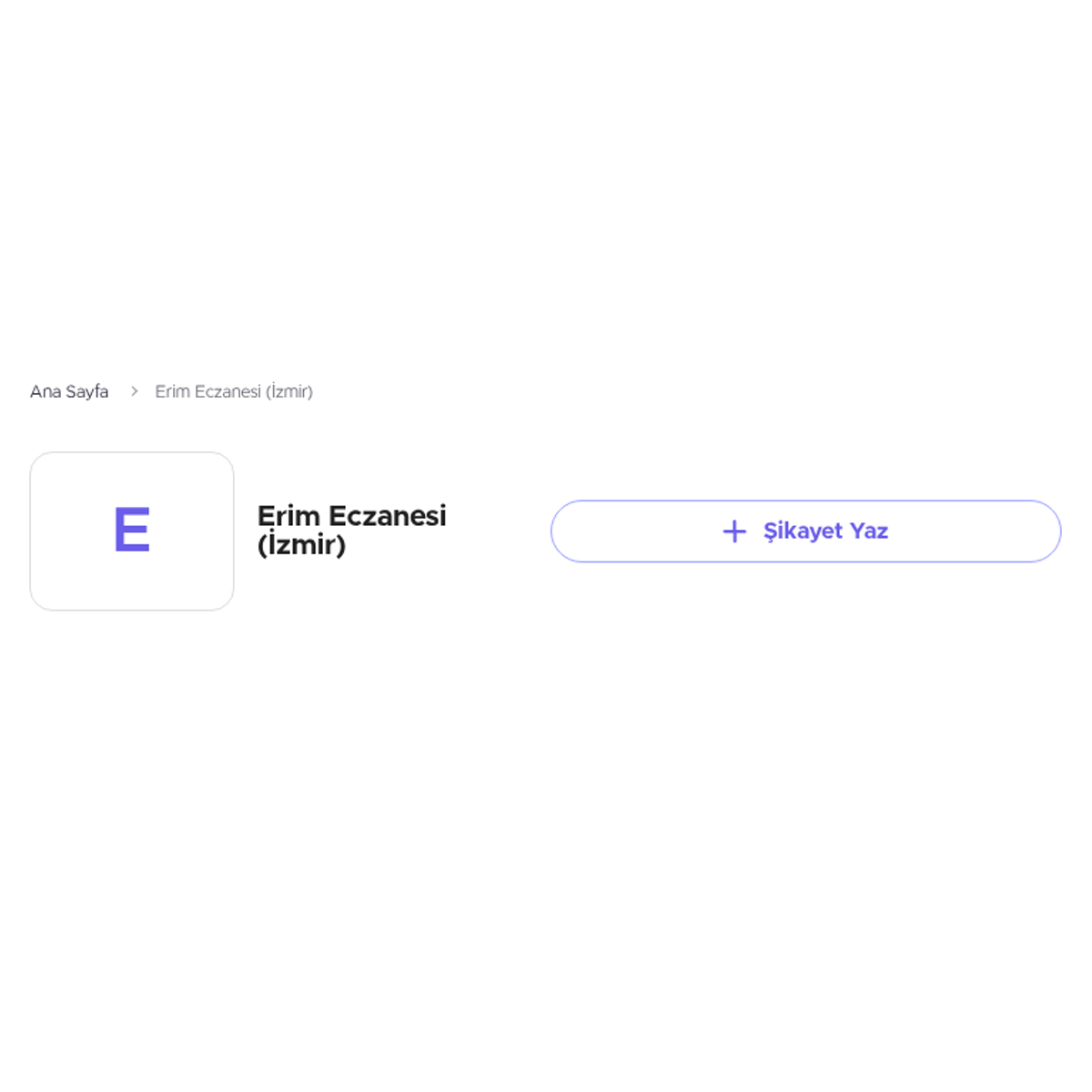 erim eczanesi izmir buca sikayetleri sikayetvar
