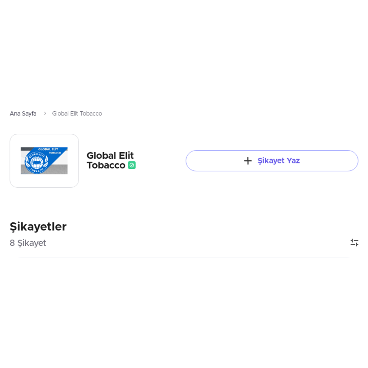 global elit tobacco Global Elit Tobacco Şikayet ve Yorumları