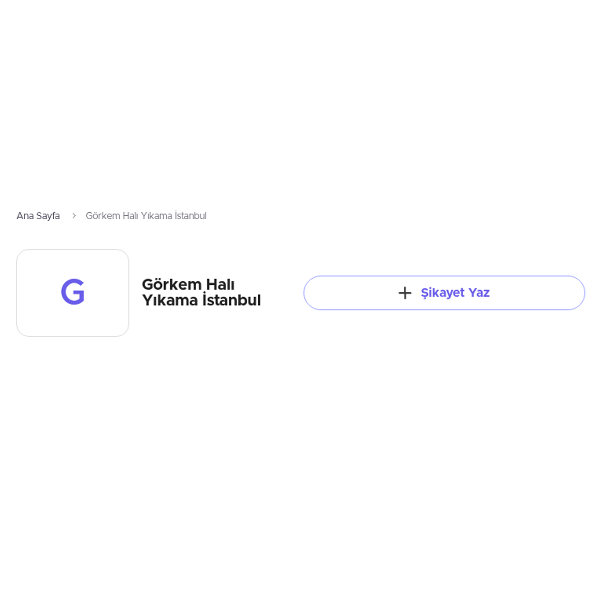gorkem hali yikama istanbul buyukcekmece sikayetleri sikayetvar