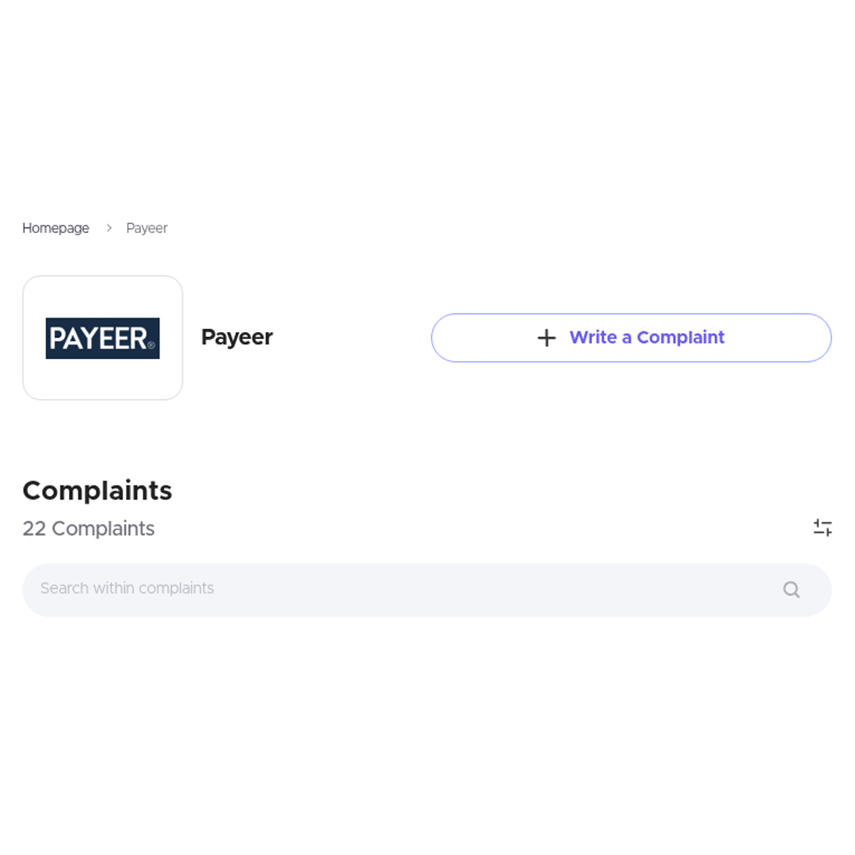 Payeer Read Customer Complaints and Reviews - Xolvie