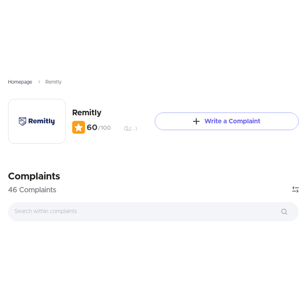 Remitly Read Customer Complaints and Reviews - Xolvie