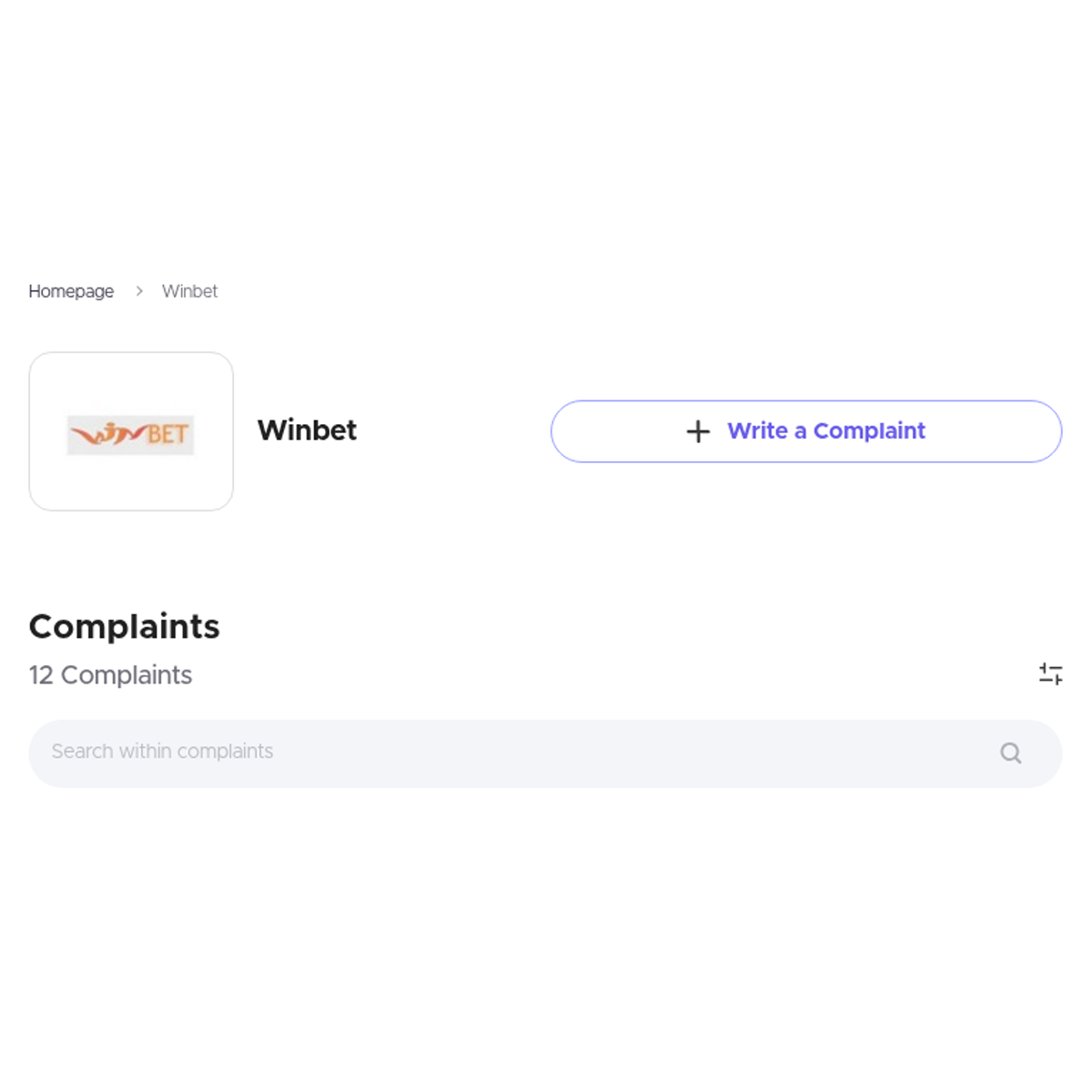 Winbet support