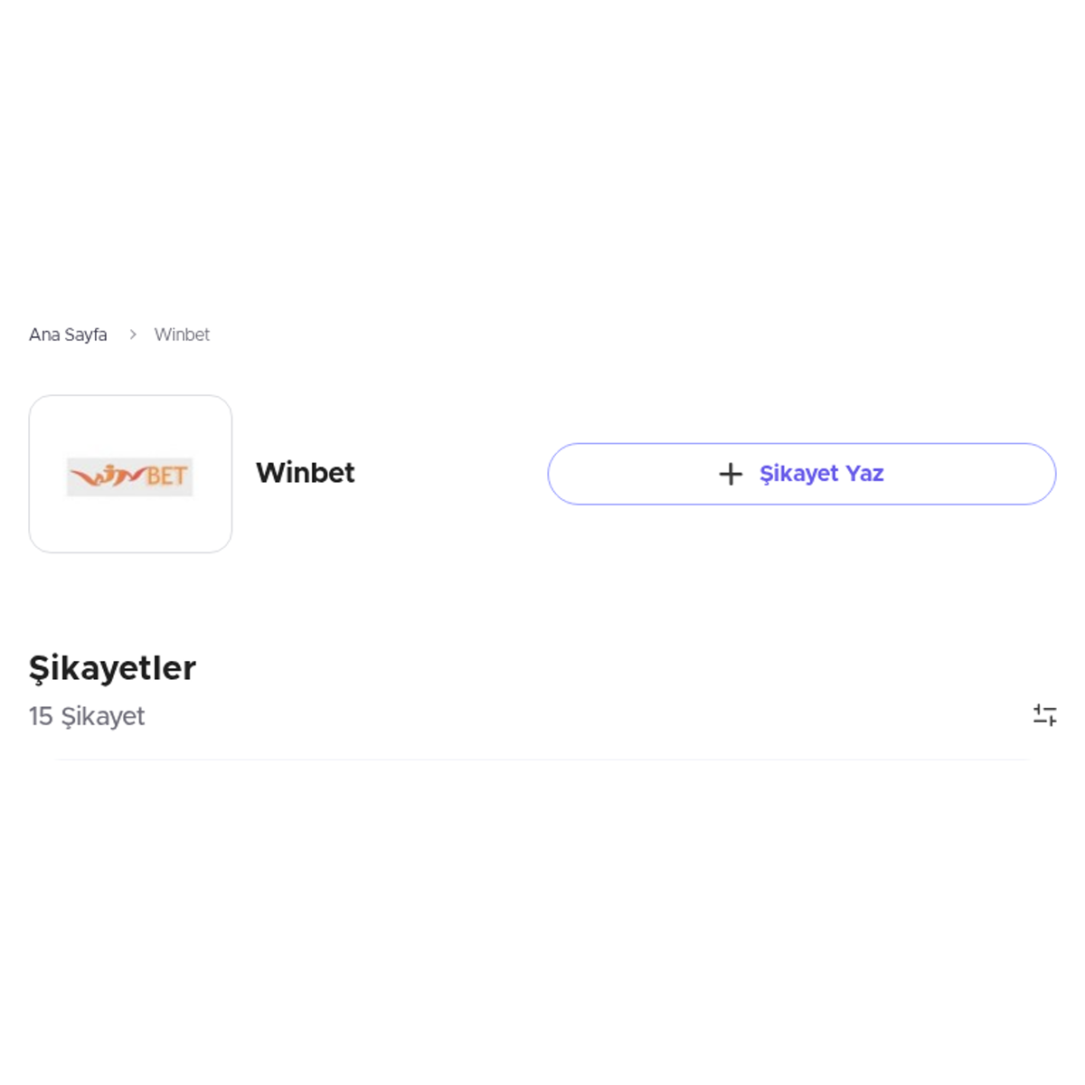 Winbet Website Screenshot