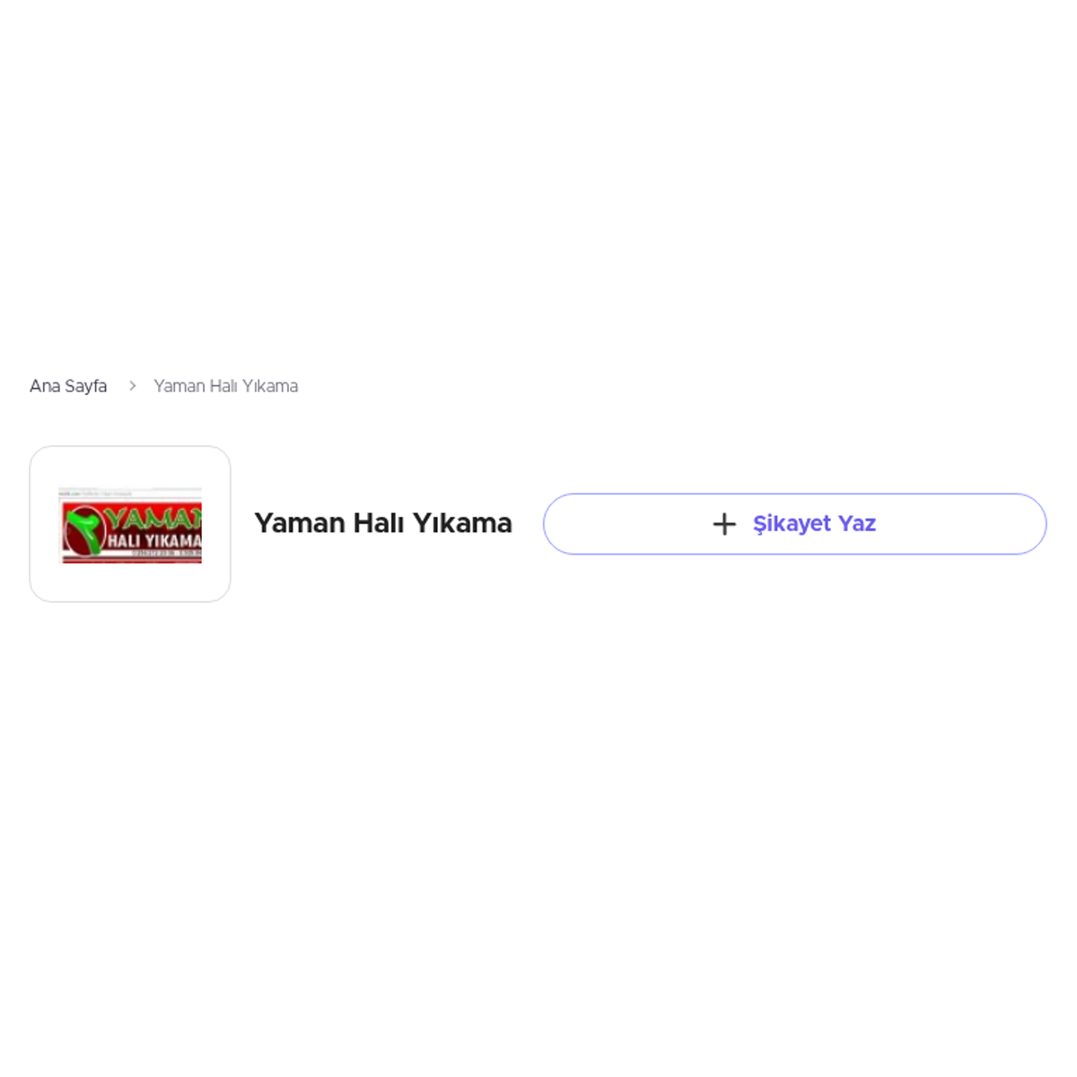 yaman hali yikama sikayetvar