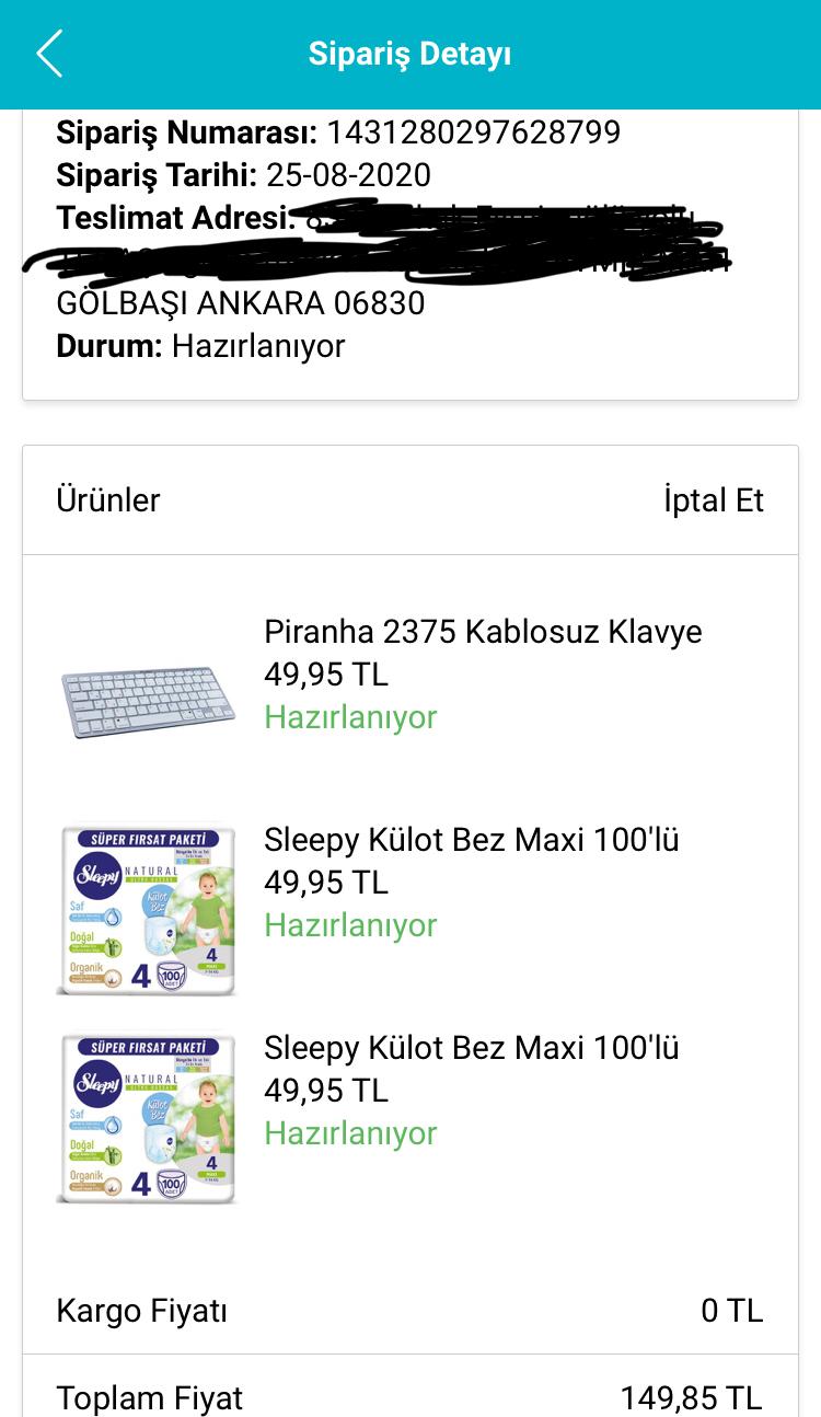 Soffio 2 Numara Mini 42 Li Cocuk Bezi A101