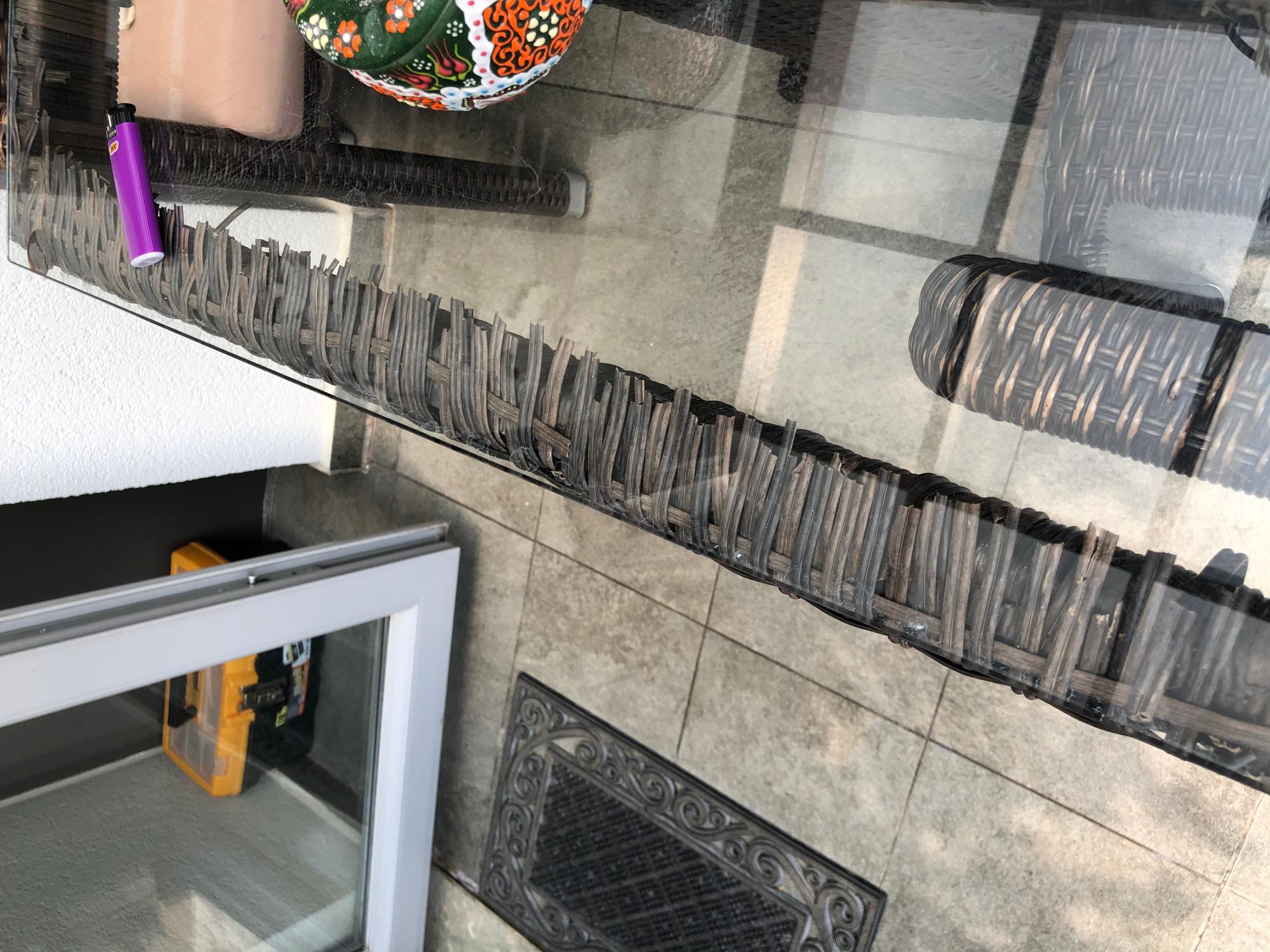 Sisli Icinde Ikinci El Satilik Bambu Sallanan Sandalye Le
