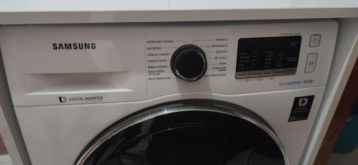 Samsung Camasir Makinesi Kalibrasyon Ww90j3283kw Ah A 9 Kg 1200 Devir Youtube