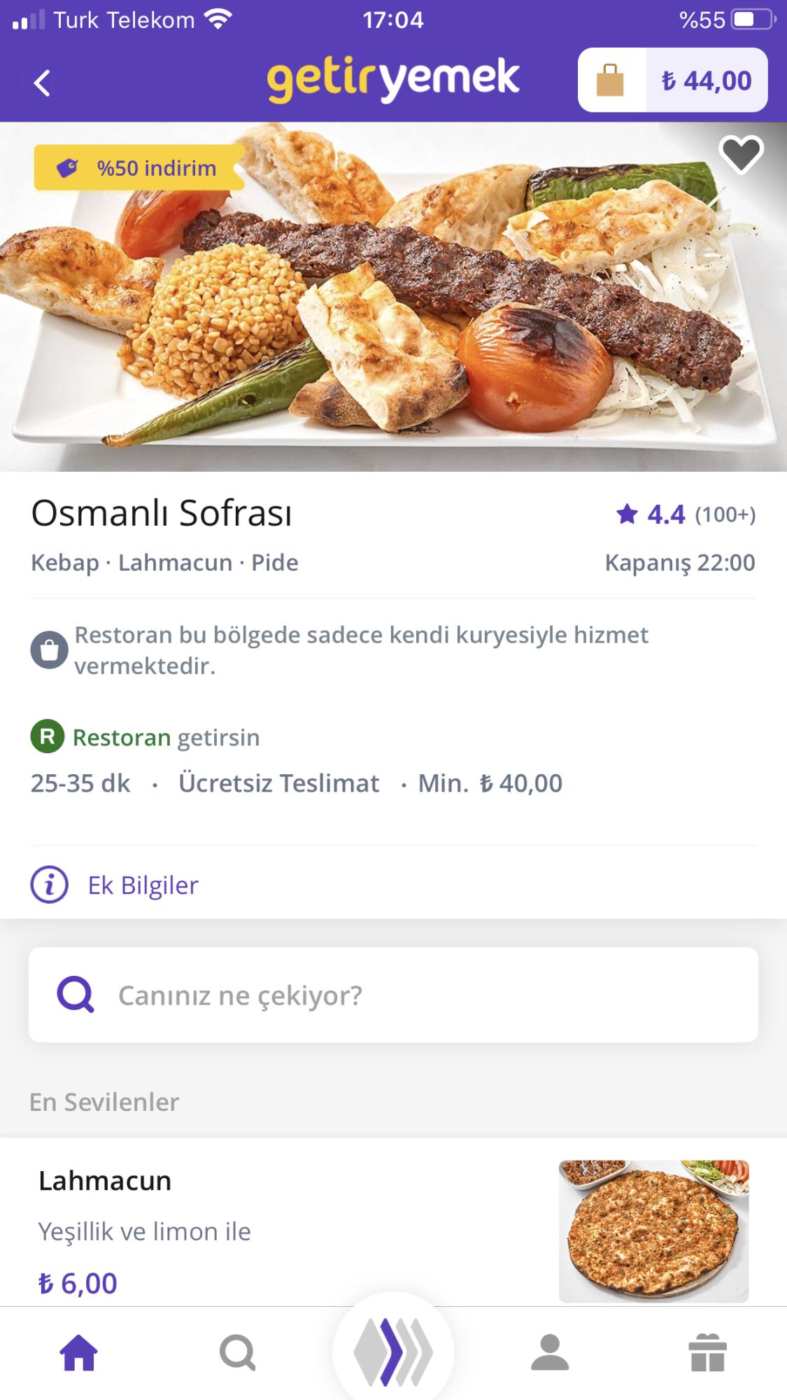 Saydanlar Kanaat Lokantasi Corlu Tekirdag Iftar Menuleri