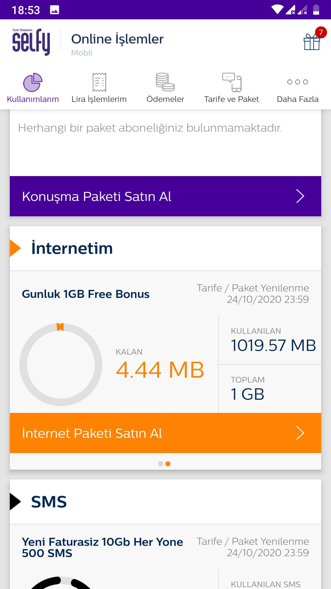 Vodafone Ek Internet Paketleri Bedava Internet Paketim