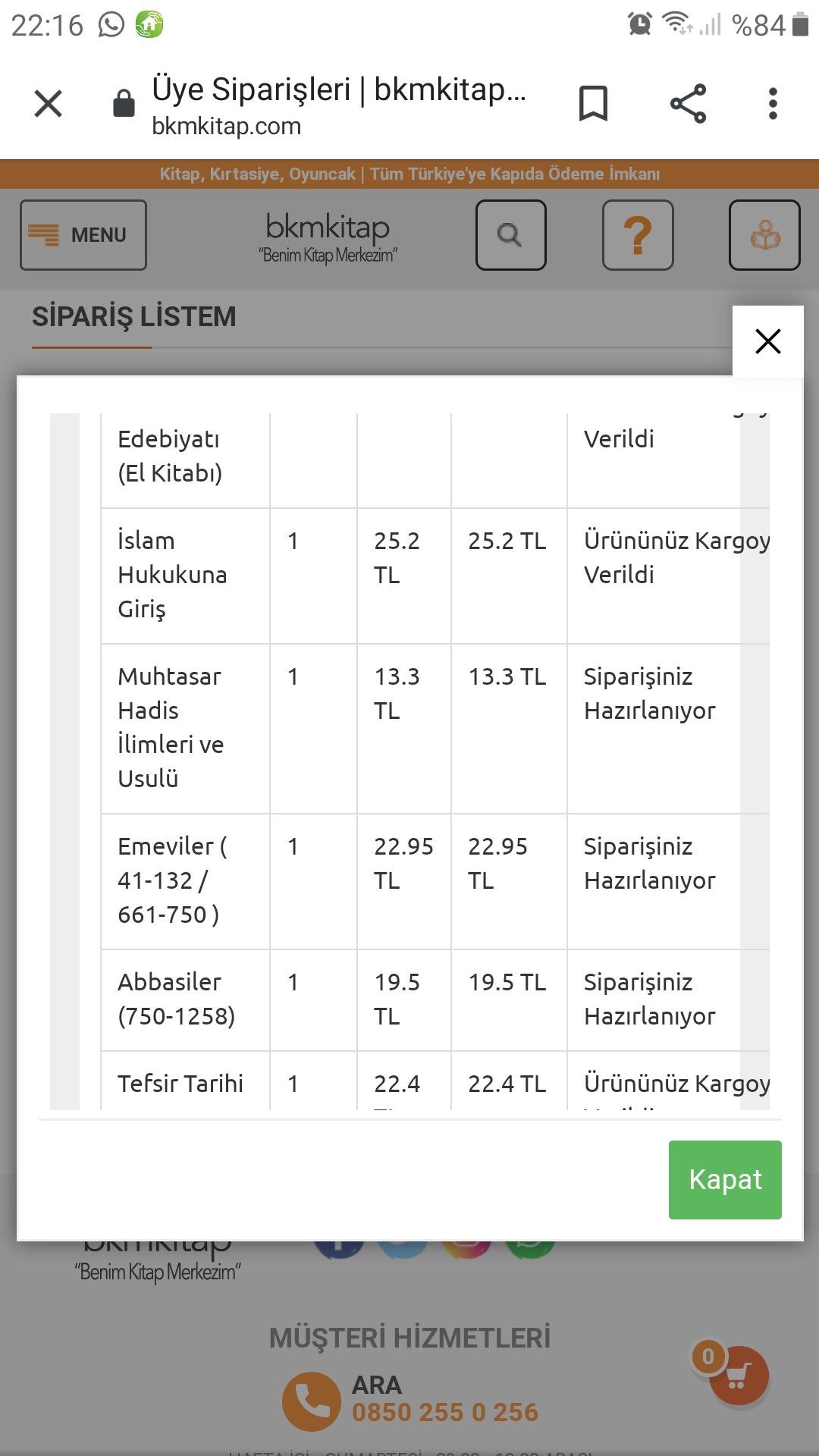 Bkm Kitap Siparis Iptal Talebi Kabul Edilmiyor Sikayetvar