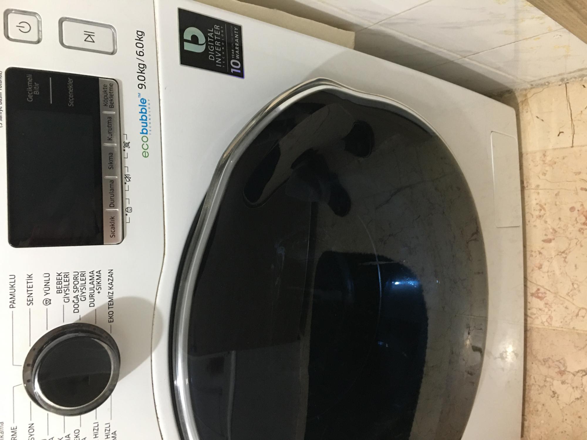 Wd10n644r2w Addwash 10 Kg 6 Kg 1400 Devir Kurutmali Camasir Makinesi Wd10n644r2w Ah Samsung Tr