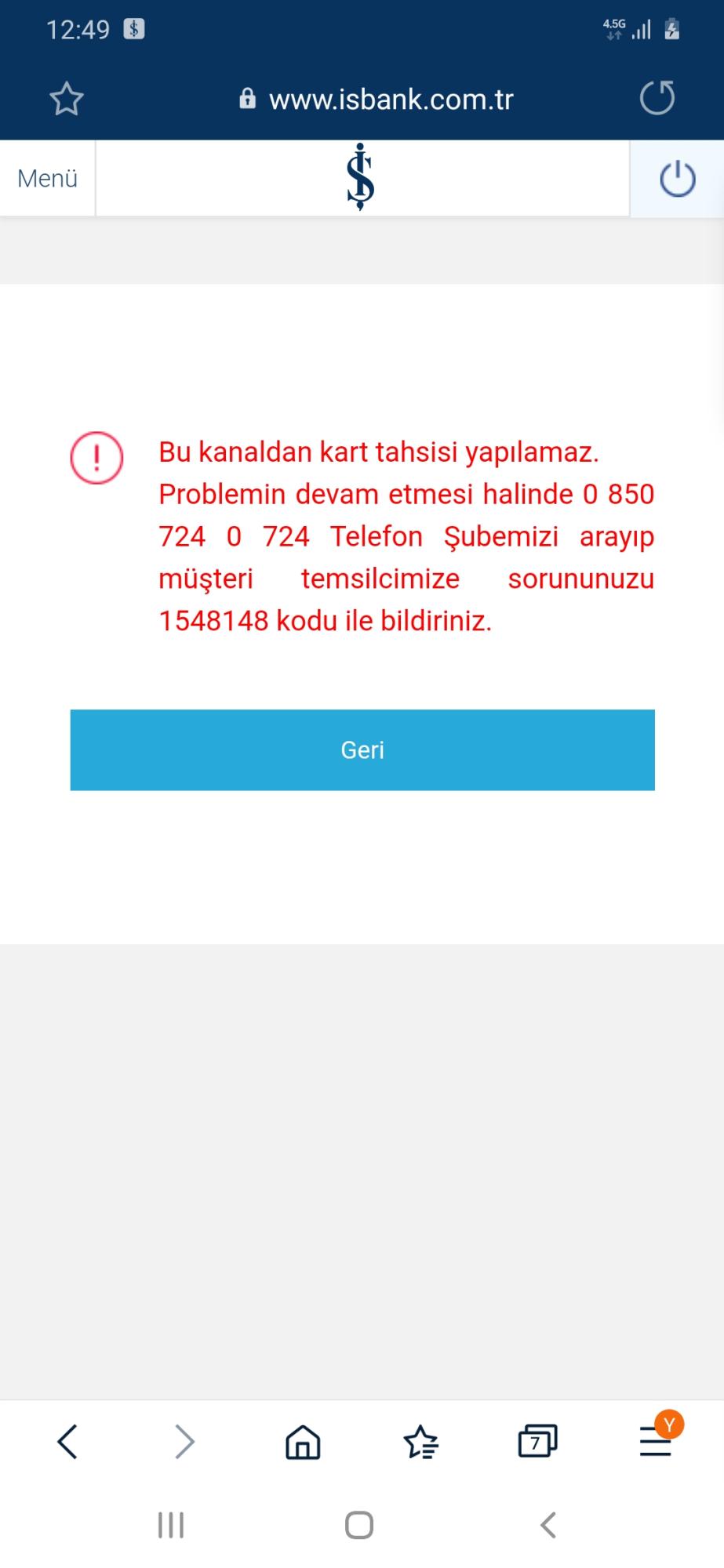 Is Bankasi Sanal Kart Olusturma Resimli Anlatim Kredi Notu Sorgulama