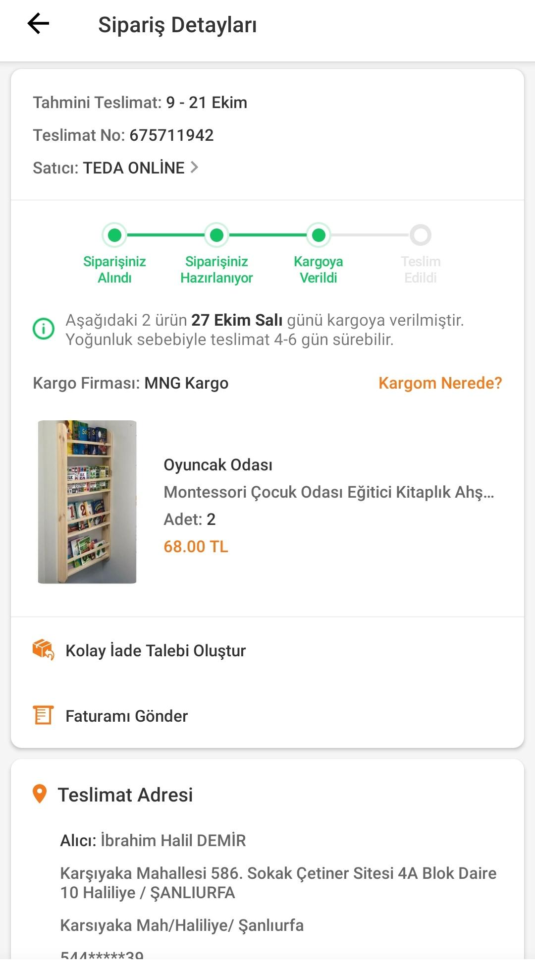 mng kargo teslim etmeme sorunu sikayetvar