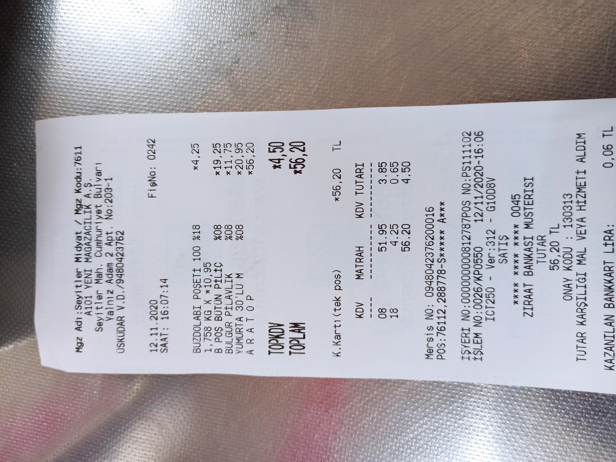 A101 Fıs Şikayetleri Şikayetvar