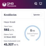 QNB Finansbank Hazır Kredi, İhtiyaç Kredisi