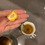 My Lipton Chamomile tea bag was ripped, and my tea turned out to be sedimented