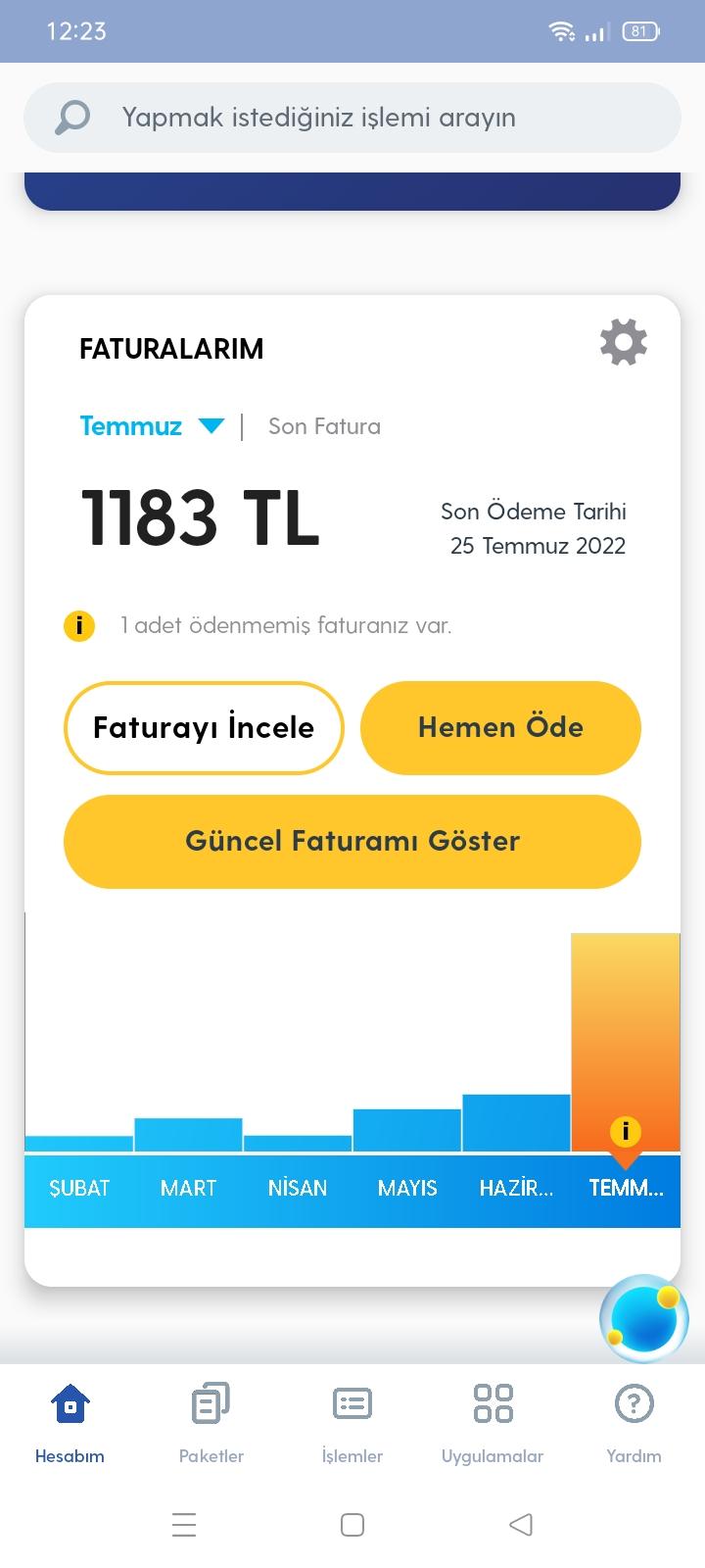 Turkcell Fatura Hatas Ve Z M Ikayetvar