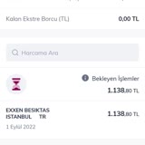 Exxen Beşiktaş Adı Altında Kredi Kartından Bilgilendirmesiz İşlem