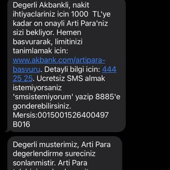 Akbank Başvuru Ve Borç Kapatma Kredisi Şikayetleri - Şikayetvar