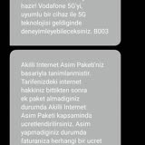 Vodafone Onayım Olmadan Paket Değişikliği Yaptı Ve Çözüm Üretilmiyor!