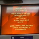 Ziraat Bankası ATM Para Yuttu