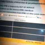 VakıfBank ATM'si Papara Kartımı Ve Paramı Yuttu