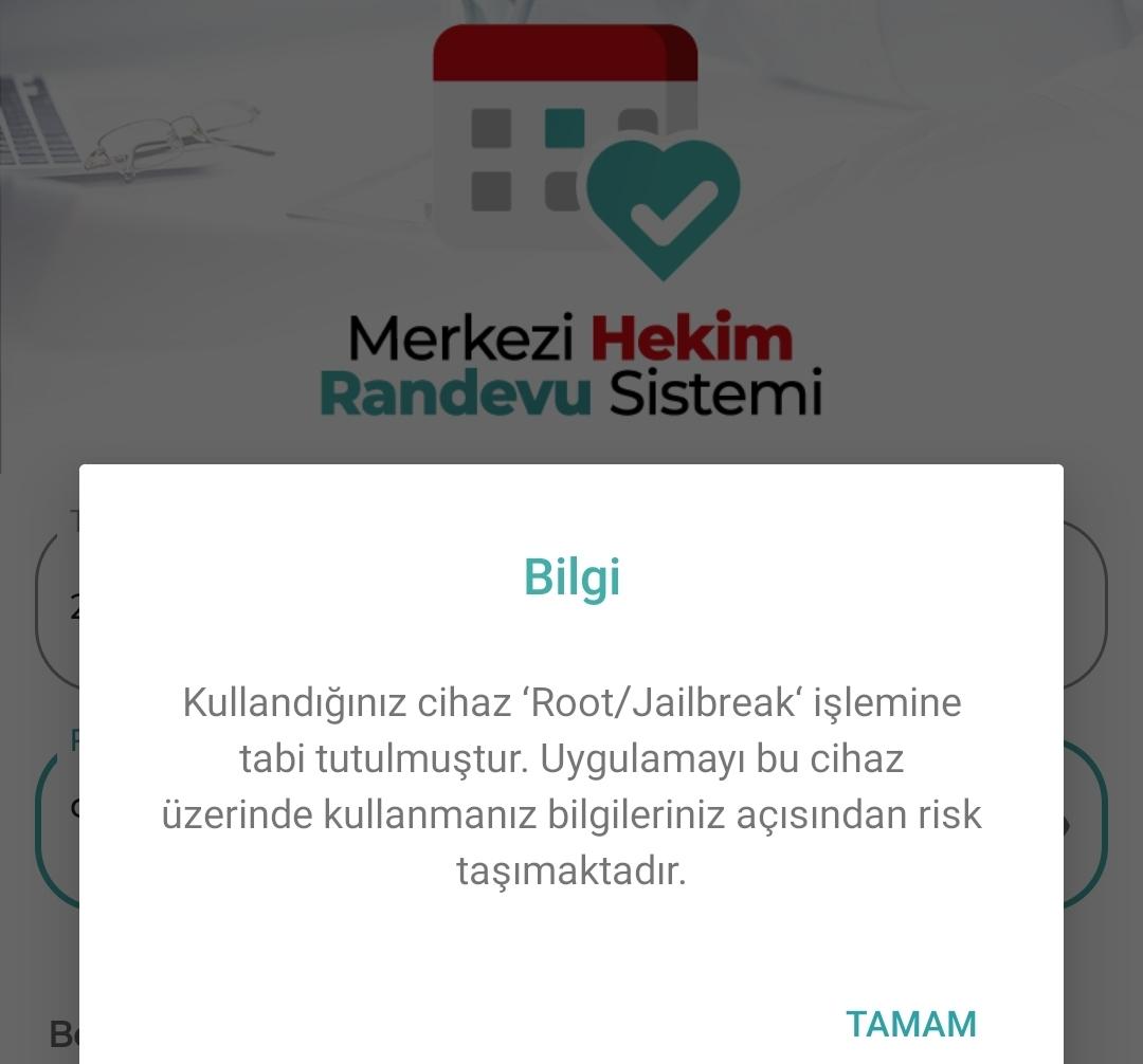 MHRS (Merkezi Hekim Randevu Sistemi) Uygulamasına Girilmiyor - Şikayetvar