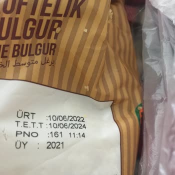 Tarım Kredi Kooperatif Market Köftelik Bulgur Böceklenmesi