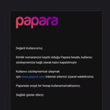 What is Papara Waiting for to Refund the Invalid EFT?