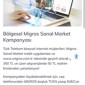 Türk Telekom Migros Kampanya Kodu Vermiyor