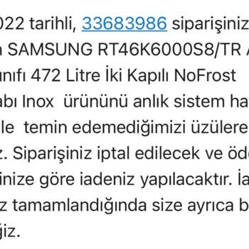 Media Markt 13 Gün Sonra Siparişimi İptal Etti, 5100 TL Zarardayım!