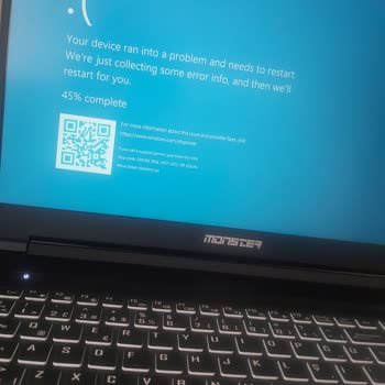 Monster Notebook Mavi Ekran Hatası