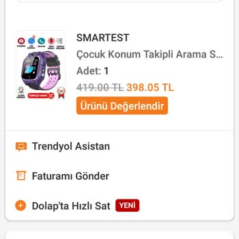 Trendyol Faturasız Garanti Belgesiz Ürün