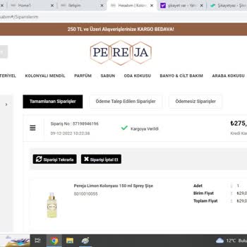 Pereja PE-RE-JA Kolonya Firması