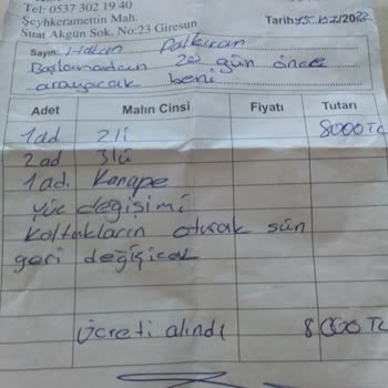 Desinia Koltuk Kaplamasının Geciktirilmesi