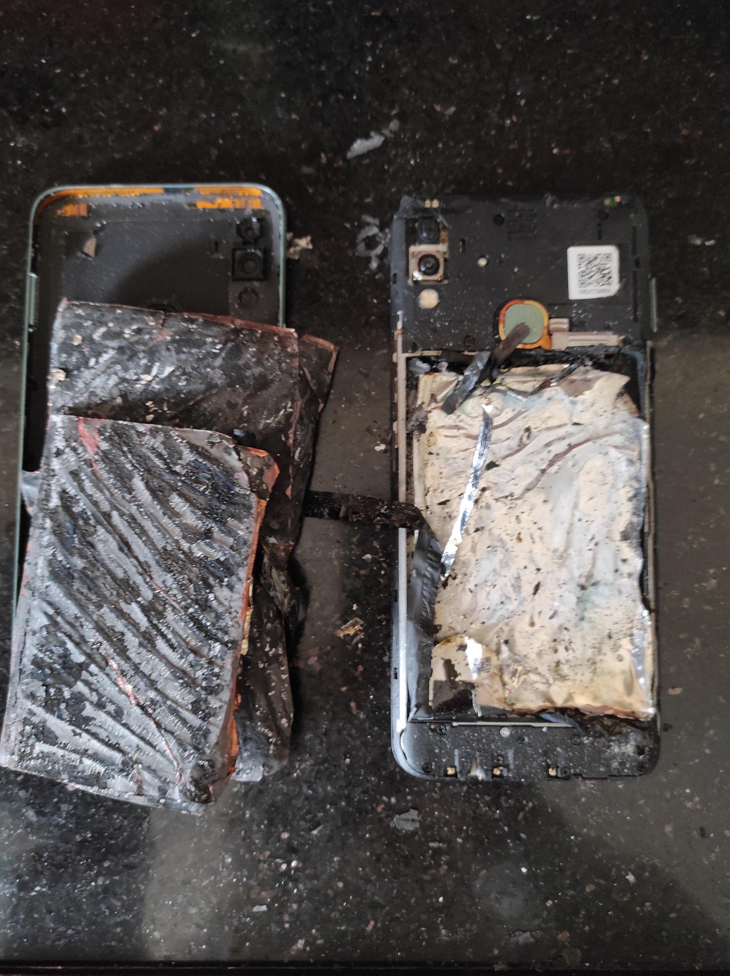 My Infinix Phone Battery Exploded in My Hand and Turned to Charred Coal
