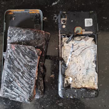 My Infinix Phone Battery Exploded in My Hand and Turned to Charred Coal