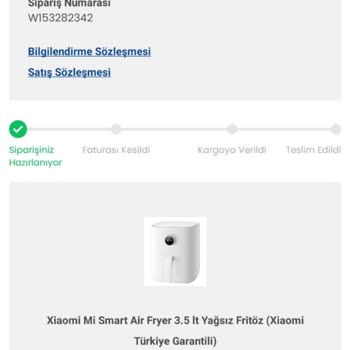 Xiaomi Airfryer Çalışma Sesi Çıkmıyor