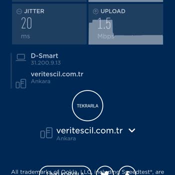 D-Smart Net İnternet Hız Problemi Ve Bağlantı Problemi