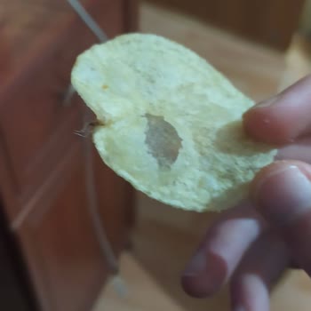 I discovered a spider in Lays potato chips
