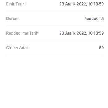 Getmidas.com Satış Reddi Ve Hesaptaki Hisseler Ve Paramın Gitmesi