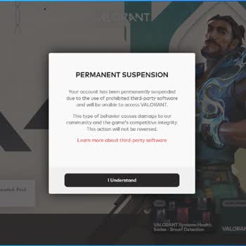 I Have Been Kicked Out of Riot Games Valorant Account Permanently