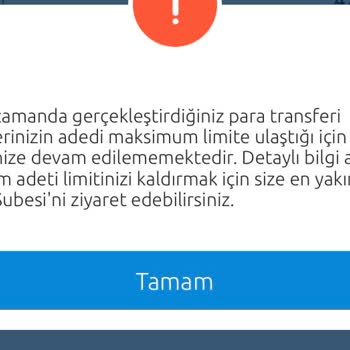 Yapı Kredi Bankası Havale Eft Yapamıyorum