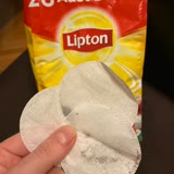 Lipton tea packaging with insufficient weight